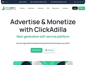 ClickAdilla Advertising Network