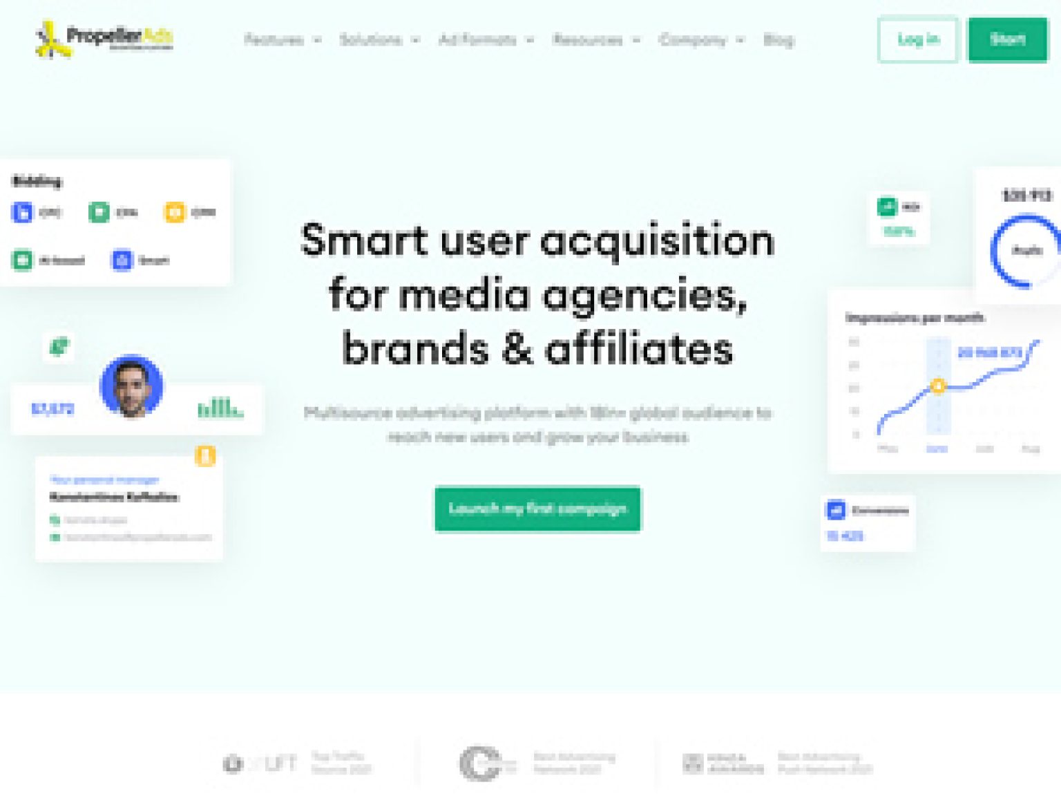 Propeller Ads ( ) Advertising Network