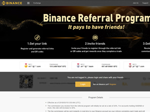 Binance Exchange Affiliate Program