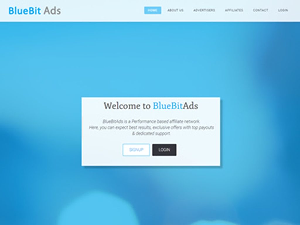BlueBit Ads CPA NETWORK - CPC, PPC, and CPA offers are ideal