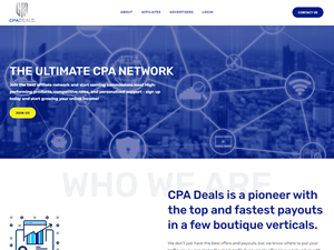 CPA.DEALS Affiliate Network