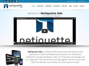 Netiquette Ads Affiliate Network