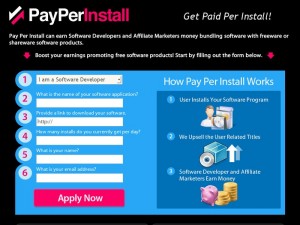 Pay Per Install Affiliate Network