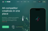 Spy.House is a spy service for analyzing and searching for advertising creatives in TikTok, Facebook, Push, and Inpage formats.